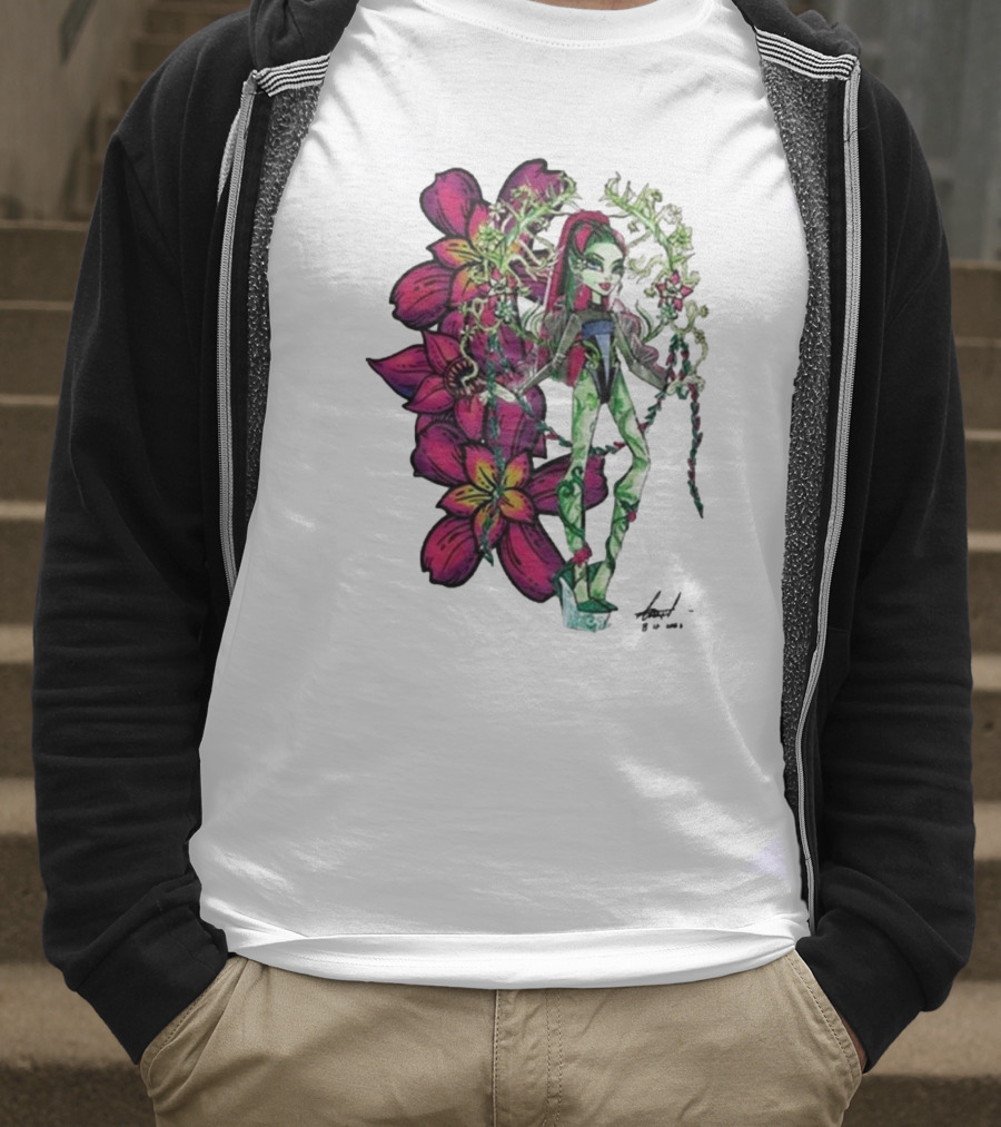 Monster High Venus McFlytrap Lily Blossom Vines Fashion Style T-Shirt