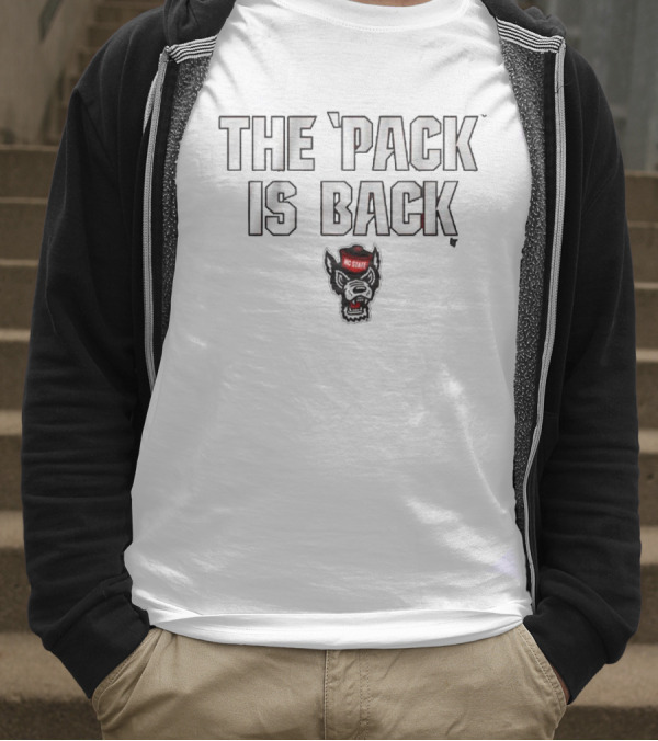 NC State Wolfpack The Pack Is Back T-Shirt