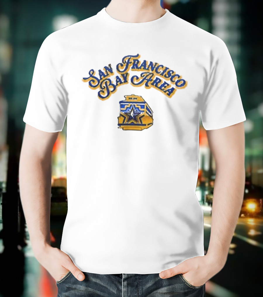 San Francisco Bay Area Star Emblem NBA All Stars 2025 T-Shirt