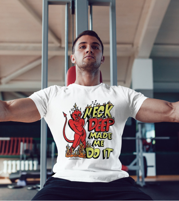 Neck Deep Made Me Do It Devil Flames T-Shirt