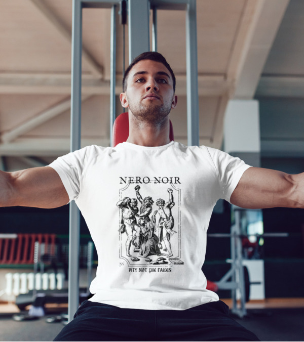 Nero Noir Pity Not The Fallen Skeleton Trio T-Shirt