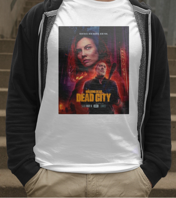 New Rules New Enemies New York The Walking Dead Dead City All New Season May 4 T-Shirt