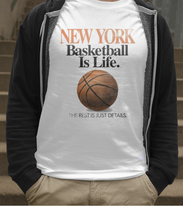 New York Basketball Is Life NYC BIL T-Shirt