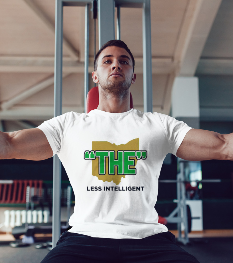 "Notre Dame Fighting Irish 'The' Less Intelligent Ohio Parody" T-Shirt