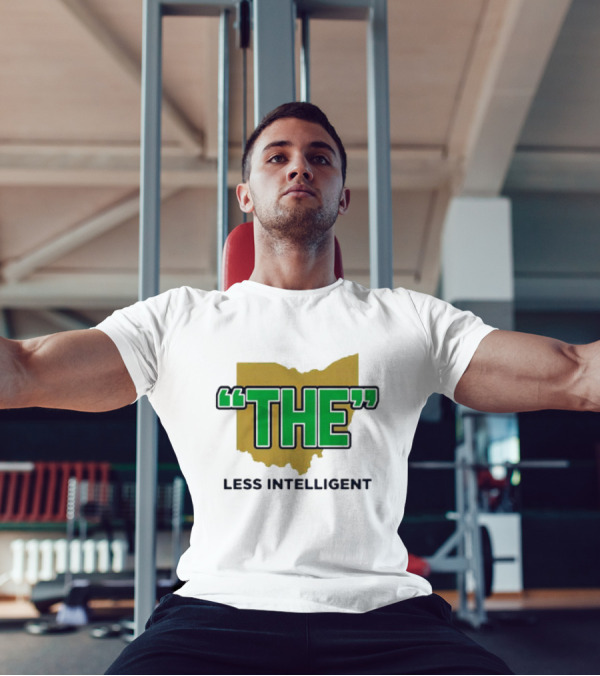 "Notre Dame Fighting Irish 'The' Less Intelligent Ohio Parody" T-Shirt