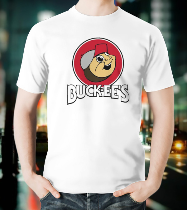 Ohio State Buckeyes Buc-ee's Beavers Retro Illustration T-Shirt
