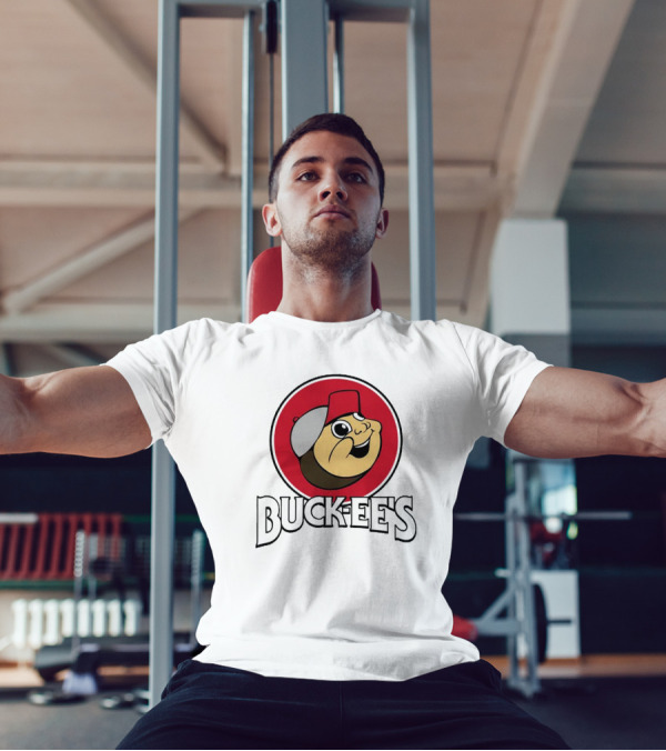Ohio State Buckeyes Buc-ee's Beavers Retro Illustration T-Shirt