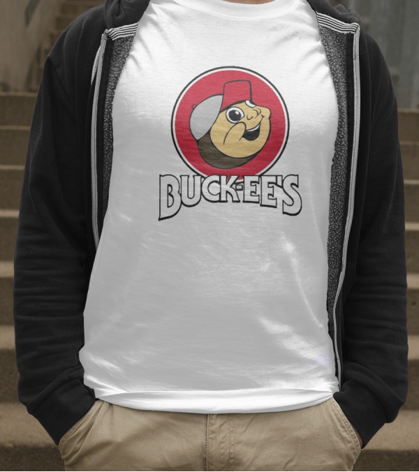 Ohio State Buckeyes Buc-ee's Beavers Retro Illustration T-Shirt