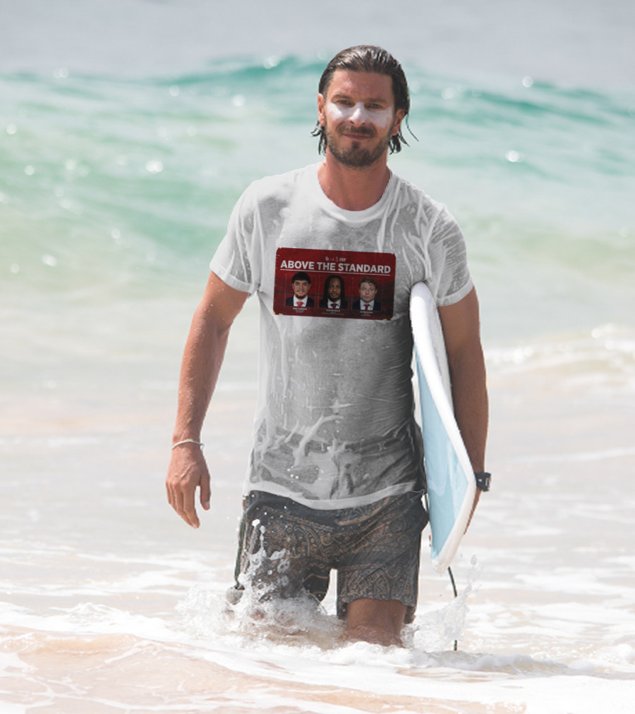 OU 212° Above The Standard Ivan Carreon Sam Franklin Peter Schuh Football T-Shirt