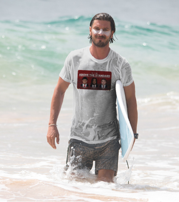 OU 212° Above The Standard Ivan Carreon Sam Franklin Peter Schuh Football T-Shirt
