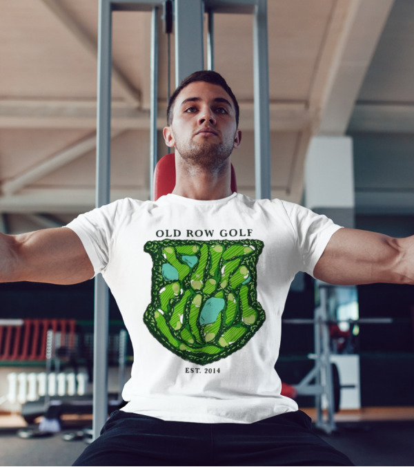Old Row Golf Course Pigment Dyed T-Shirt