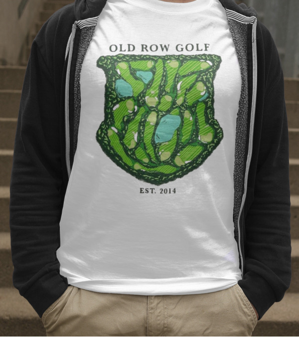 Old Row Golf Course Pigment Dyed T-Shirt