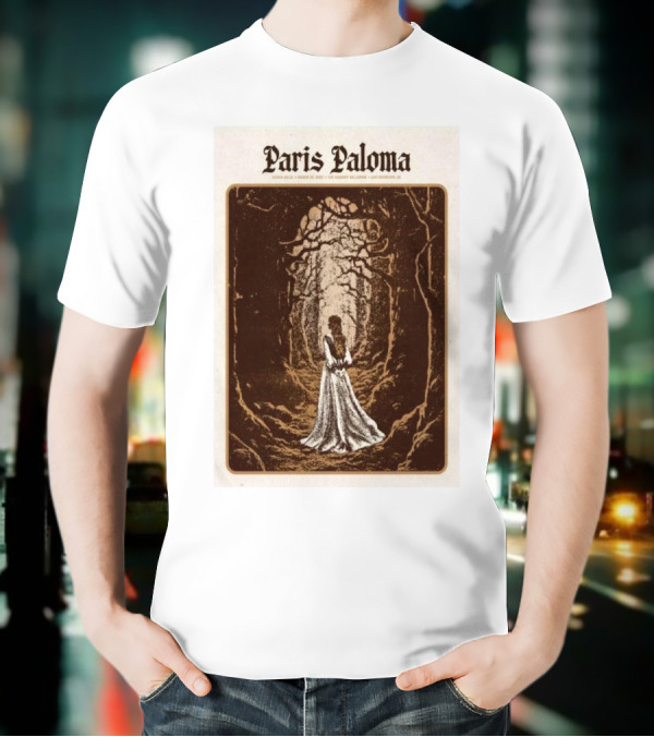 Paris Paloma March 25 2025 The Regency Ballroom San Francisco CA Concert T-Shirt