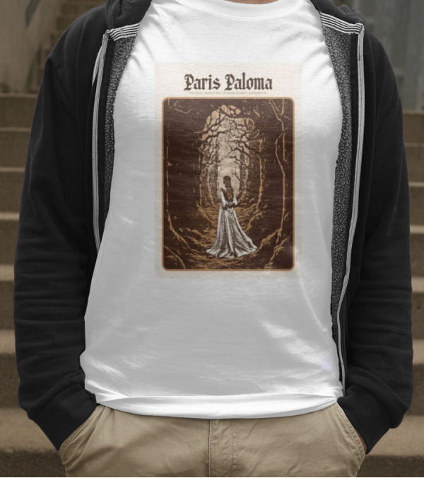 Paris Paloma March 25 2025 The Regency Ballroom San Francisco CA Concert T-Shirt
