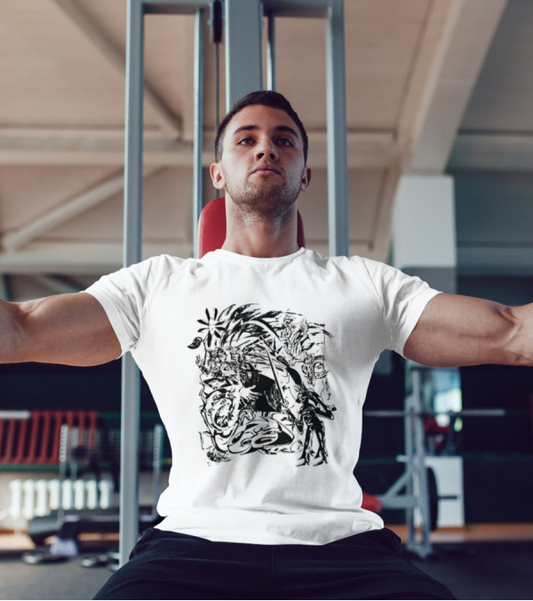 Osees Total Control Psychedelic Skeletons And Botanicals T-Shirt