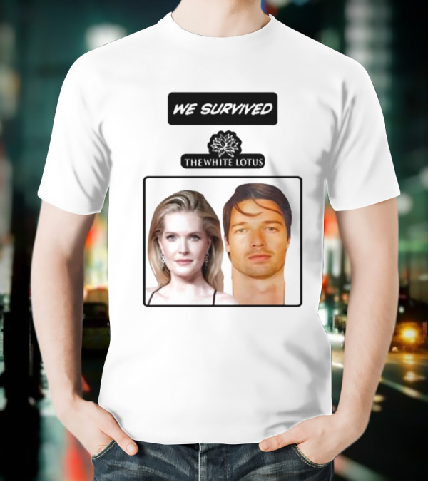 We Survived The White Lotus Patrick Schwarzenegger T-Shirt