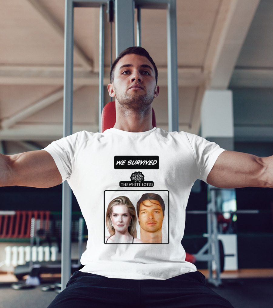 We Survived The White Lotus Patrick Schwarzenegger T-Shirt