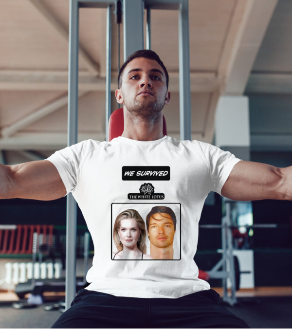 We Survived The White Lotus Patrick Schwarzenegger T-Shirt