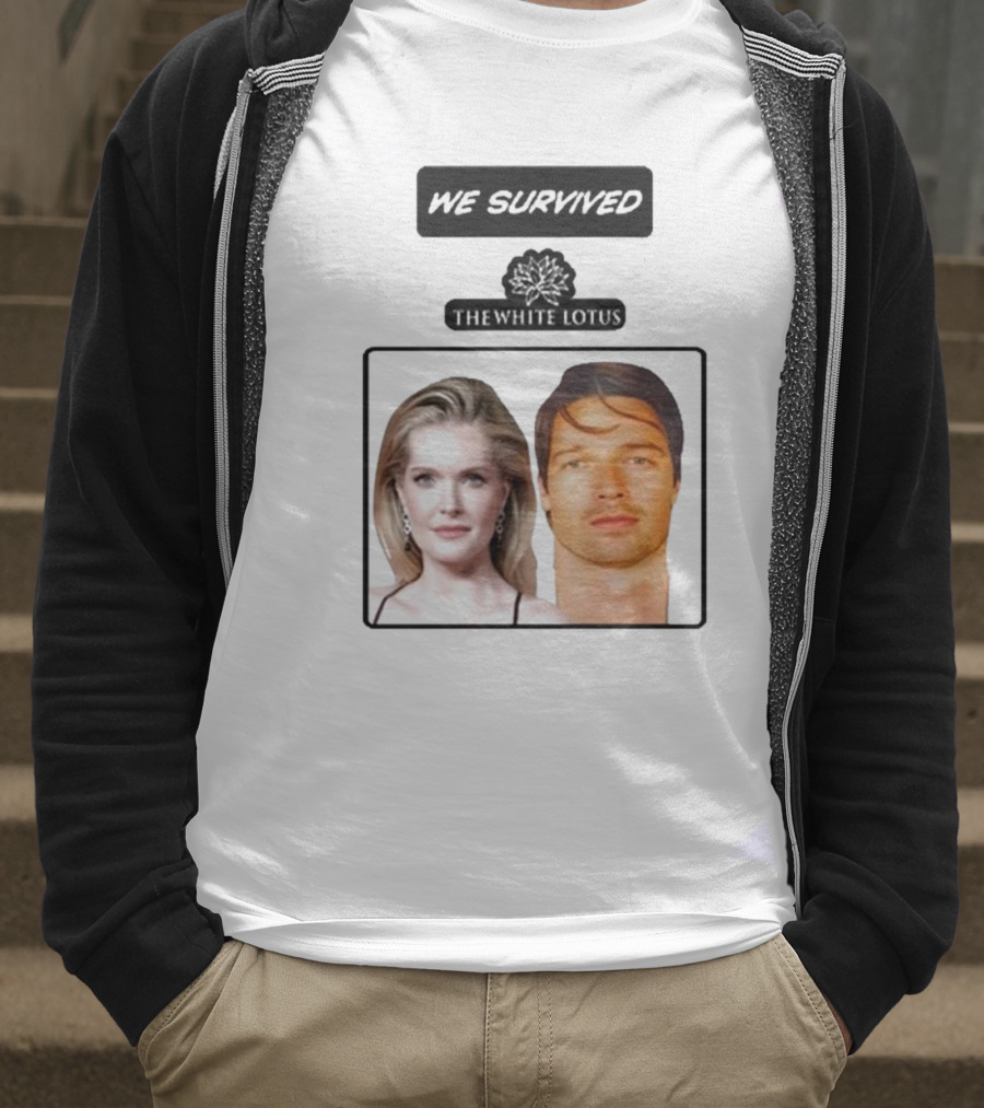 We Survived The White Lotus Patrick Schwarzenegger T-Shirt