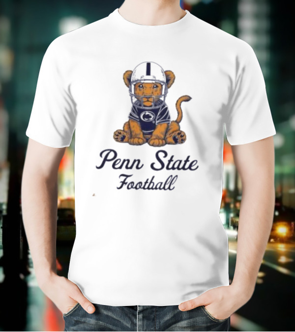 Penn State Football Nittany Lions Lion Cub Helmet T-Shirt