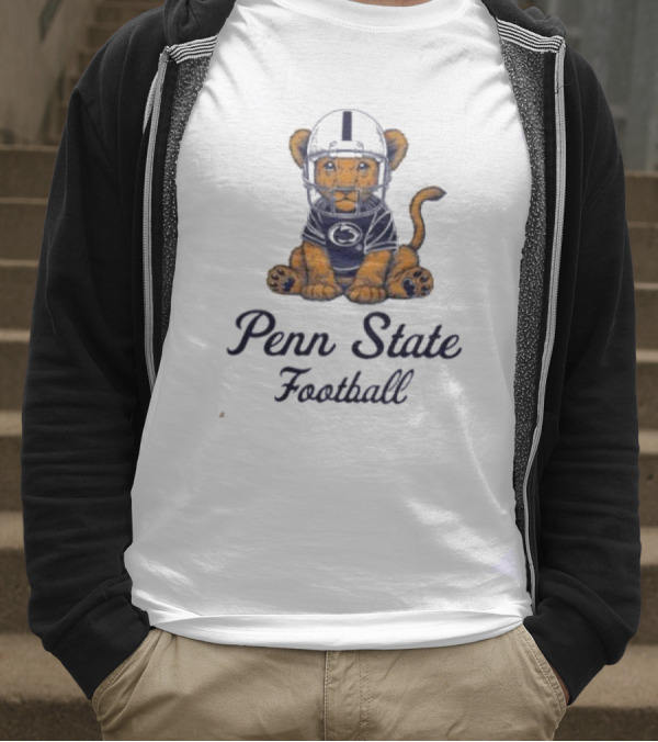 Penn State Football Nittany Lions Lion Cub Helmet T-Shirt