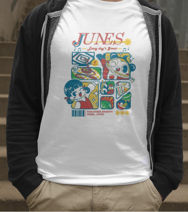 Junes Every Day's Great Persona 4 Characters And Scenes T-Shirt