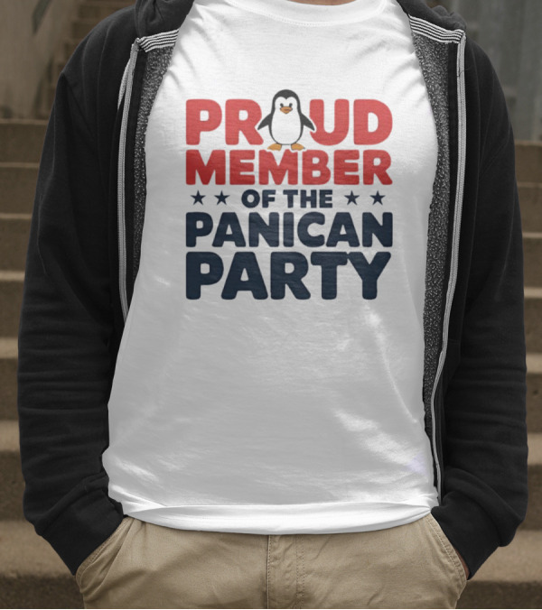 Proud Member Of The Panican Party Penguin T-Shirt