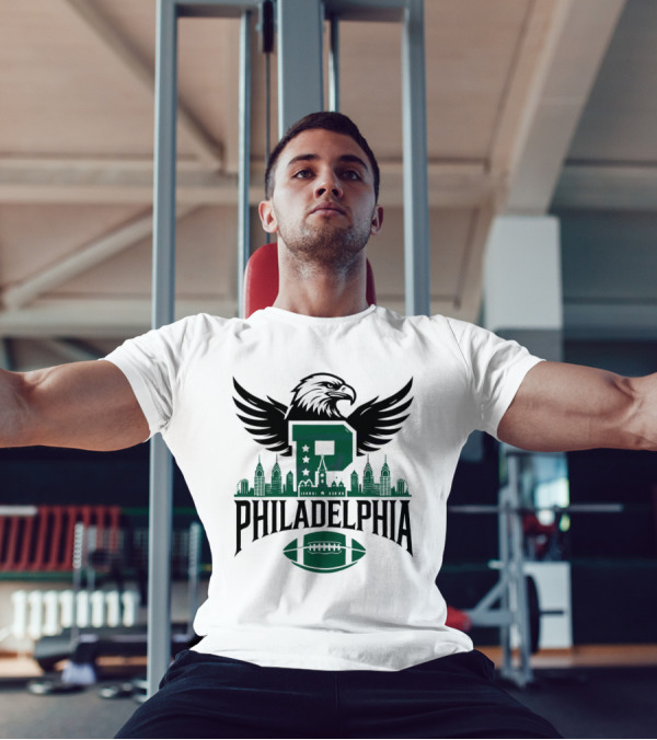 Philadelphia Skyline Football Team P Mascot 2025 T-Shirt