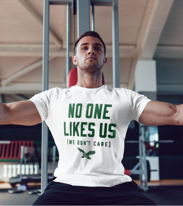 Philadelphia Eagles No One Likes Us We Don't Care Flying Eagle T-Shirt
