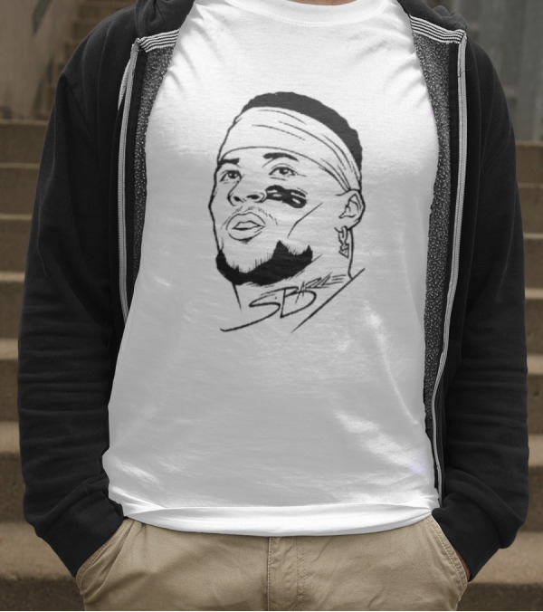 Philadelphia Eagles Saquon Barkley Floating Head Signature T-Shirt