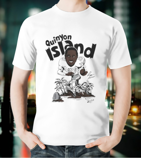 Quinyon Island Mitchell Kelly Green Philadelphia Eagles Player Tri-Blend T-Shirt