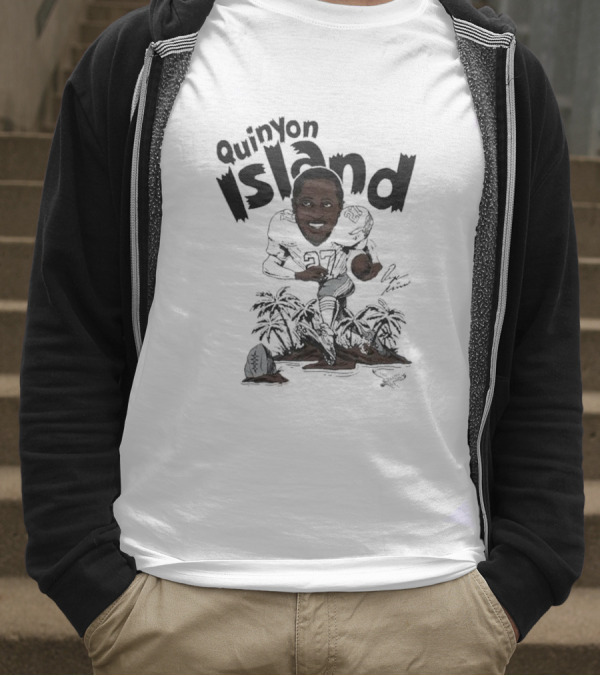 Quinyon Island Mitchell Kelly Green Philadelphia Eagles Player Tri-Blend T-Shirt