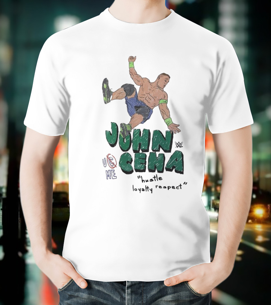 Ripple Junction WWE John Cena U Can’t See Me Hustle Loyalty Respect 2025 T-Shirt