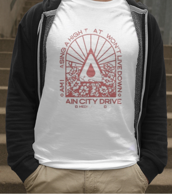 Am I Chasing A High That I Won't Live Down Rain City Drive Medicate Me T-Shirt