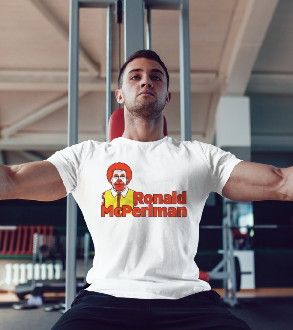 Ronald McPerlman McDonalds And Ron Perlman Crossover T-Shirt