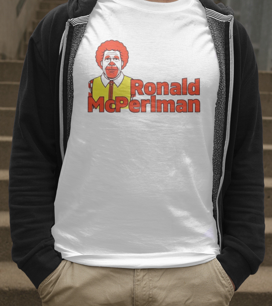 Ronald McPerlman McDonalds And Ron Perlman Crossover T-Shirt