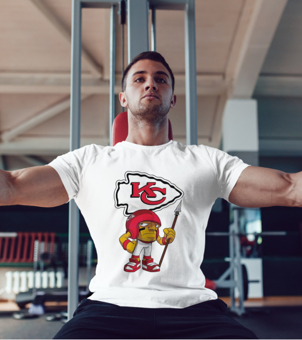 Rush Zone Kansas City Chiefs NFL Character KC Logo 2025 T-Shirt
