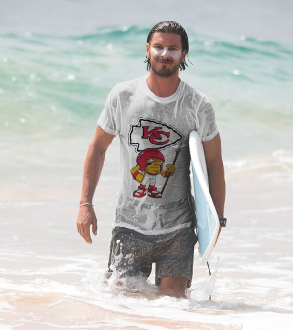 Rush Zone Kansas City Chiefs NFL Character KC Logo 2025 T-Shirt