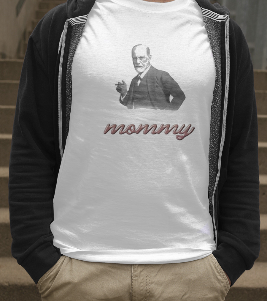 ```Freud Mommy Snazzy Seagull``` T-Shirt
