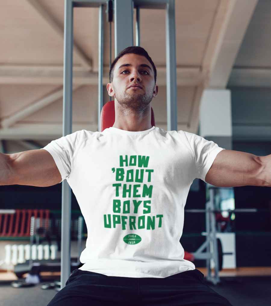Saquon Barkley 2KSA How 'Bout Them Boys Upfront Football T-Shirt