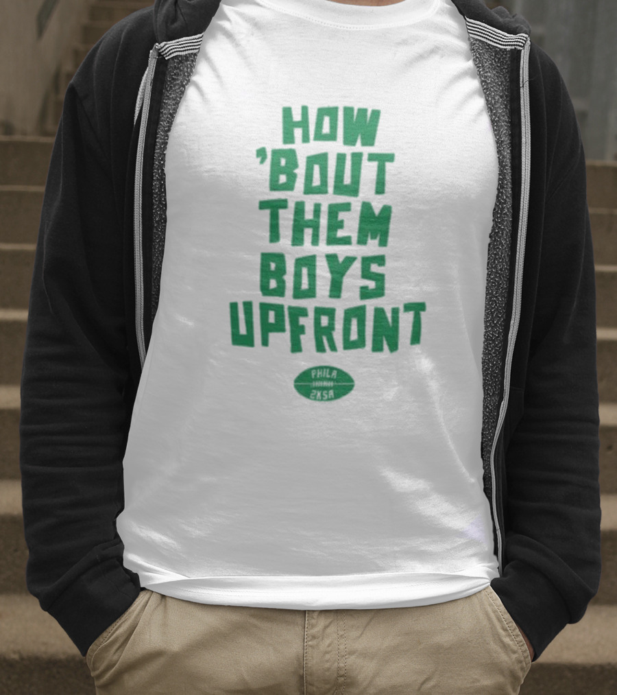 Saquon Barkley 2KSA How 'Bout Them Boys Upfront Football T-Shirt