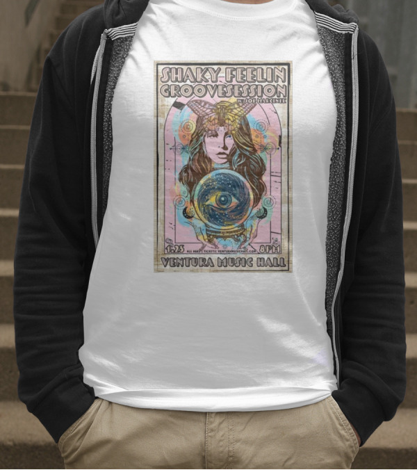 Shaky Feelin Groovession W/ Joe Marcinek Ventura Music Hall 1:25 8PM T-Shirt