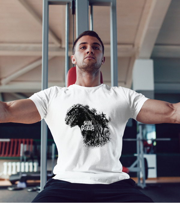 Shin Godzilla Persecution Of The Masses Kaiju Silhouette T-Shirt