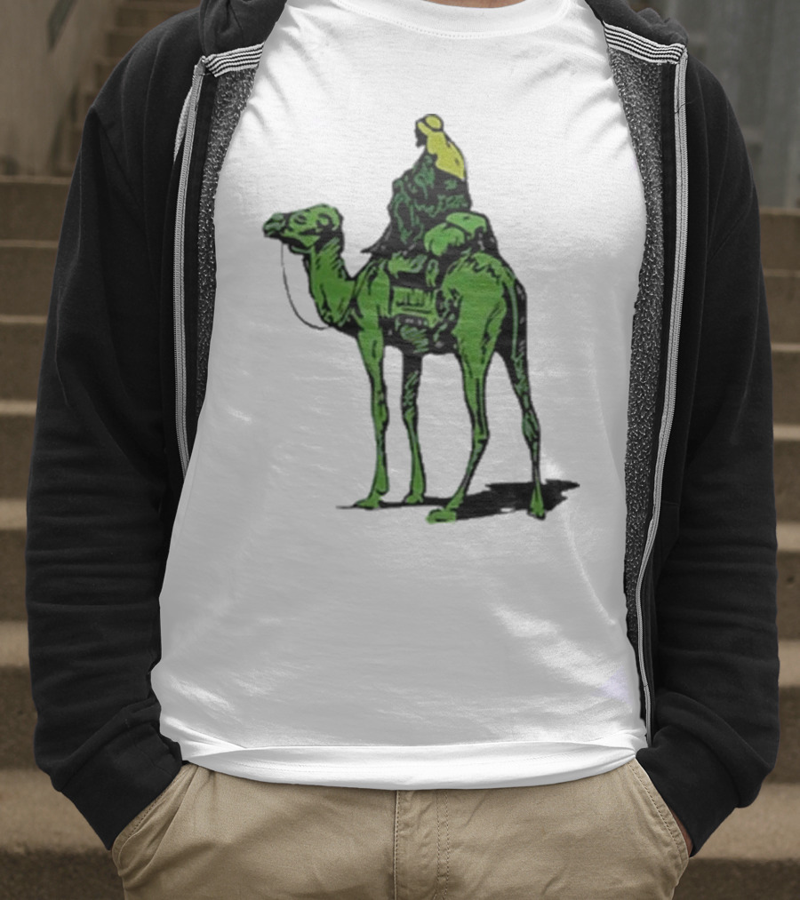 Skyler Silk Road Free Ross Camel Graphic T-Shirt