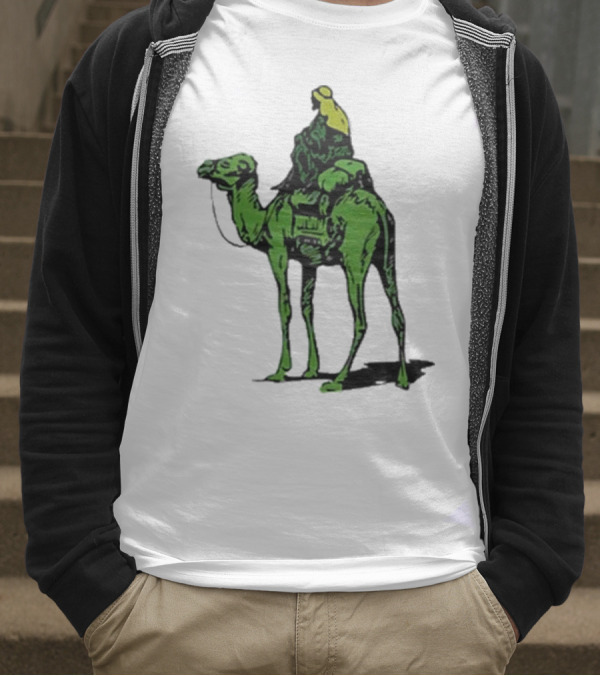 Skyler Silk Road Free Ross Camel Graphic T-Shirt