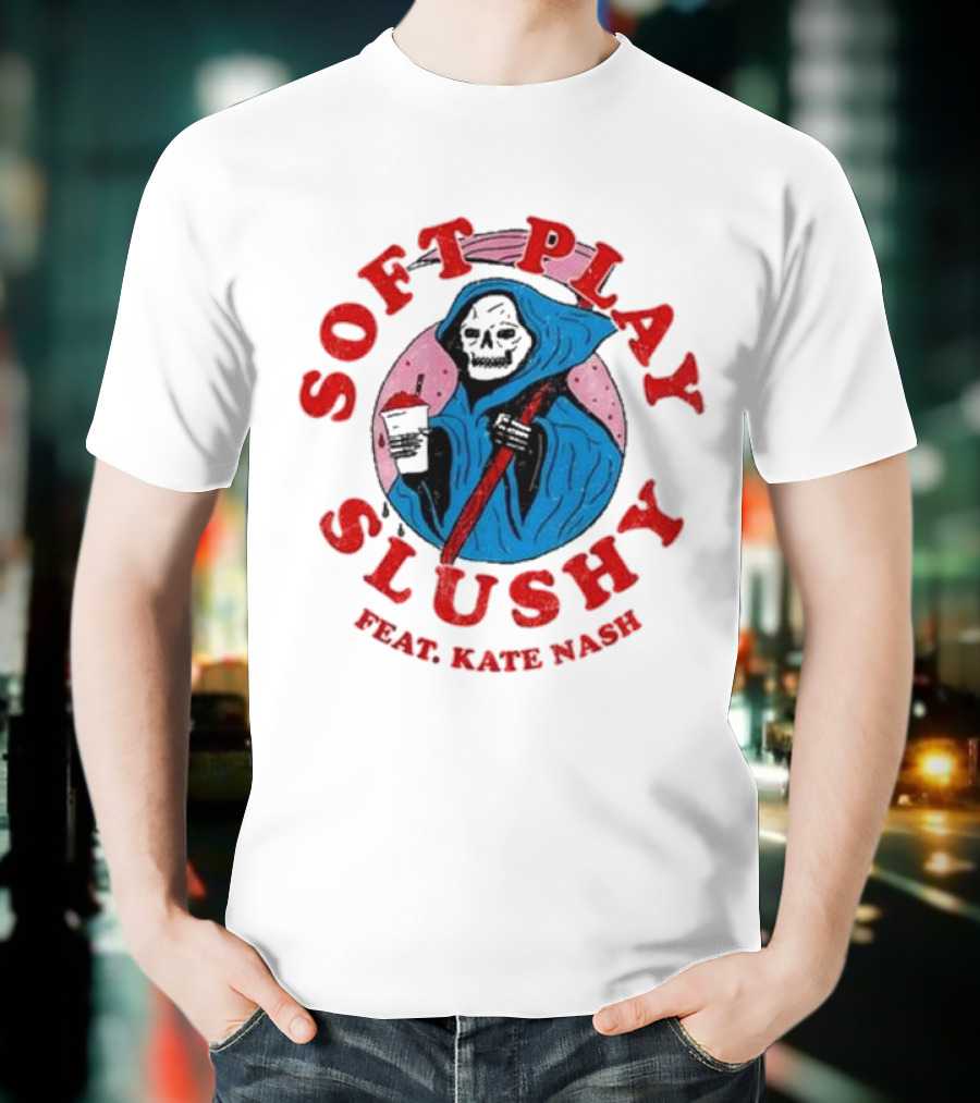 Soft Play Slushy Reaper Feat Kate Nash T-Shirt