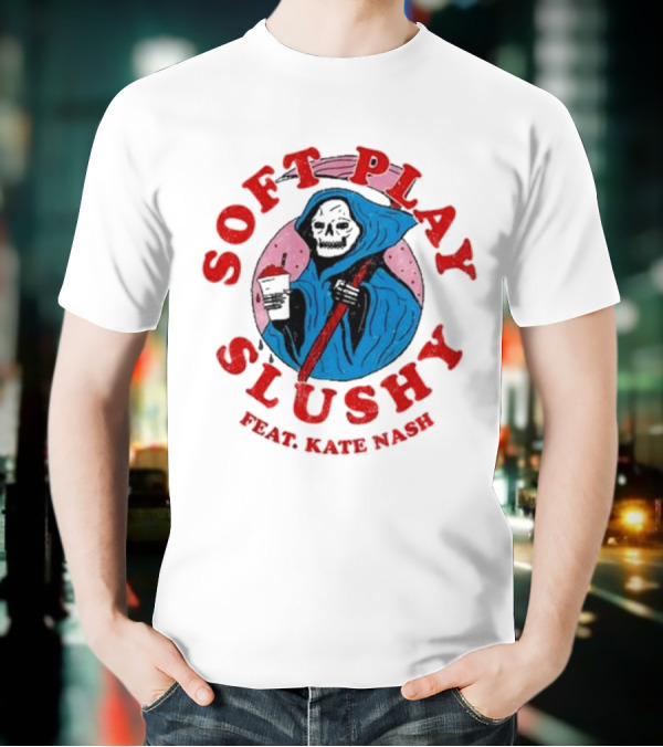 Soft Play Slushy Reaper Feat Kate Nash T-Shirt