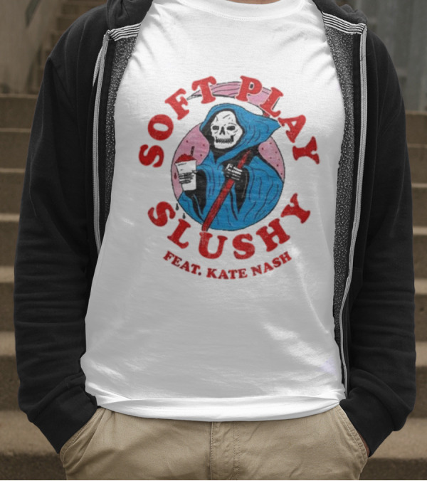 Soft Play Slushy Reaper Feat Kate Nash T-Shirt