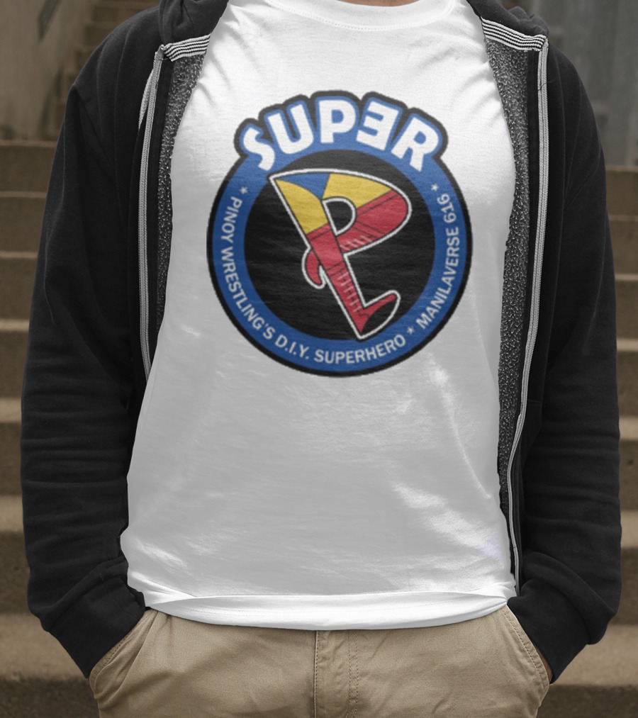 Super Pinoy Wrestling D.i.y Superhero Manila Verse 616 T-Shirt