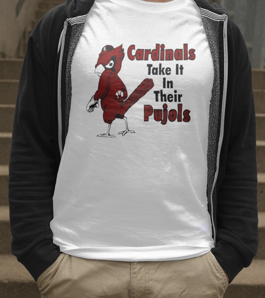 St Louis Cardinals Pujols Baseball Humor T-Shirt